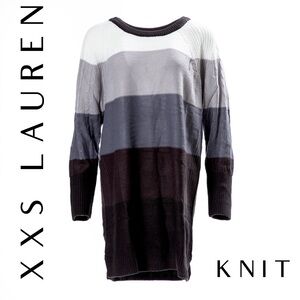 NWT LuLaRoe Lauren Sweater Dress Knit Size XXS